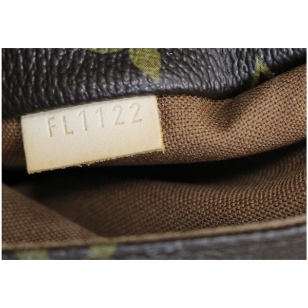 LOUIS VUITTON Totally MM Monogram Canvas Tote Shoulder Bag Brown