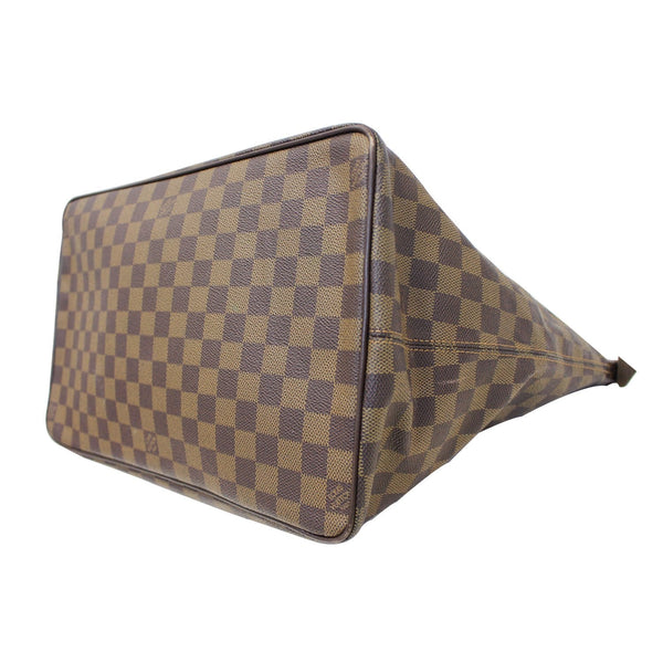 LOUIS VUITTON Saleya GM Damier Ebene Shoulder Handbag Brown