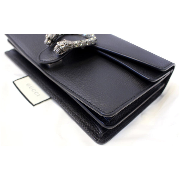 Gucci Shoulder Bag Dionysus Small Leather Black - right side