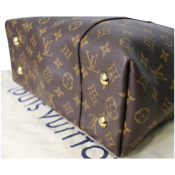 LOUIS VUITTON Melie Monogram Canvas Hobo Shoulder Bag Brown