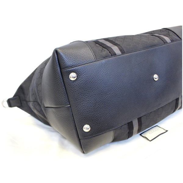 Gucci Nylon GG Guccissima XL Travel Duffle Luggage Bag 449180-US