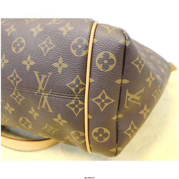 LOUIS VUITTON Totally MM Monogram Canvas Brown Tote Shoulder Bag