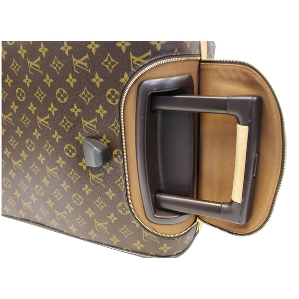 LOUIS VUITTON Eole 60 Monogram Canvas Rolling Luggage Bag Brown-US