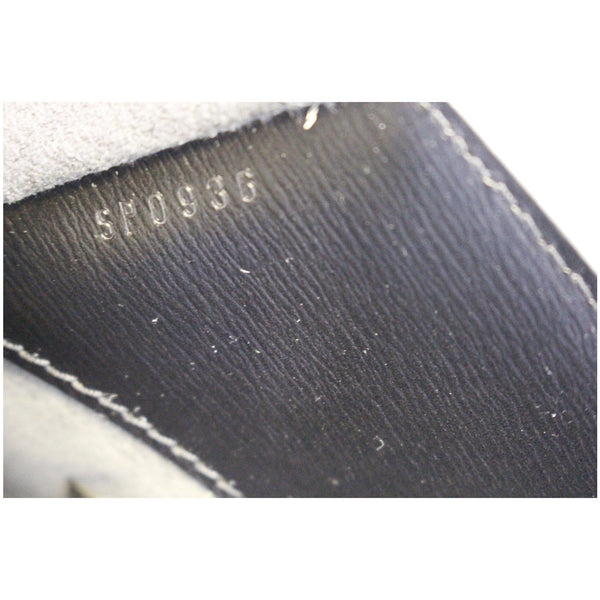 LOUIS VUITTON Cluny Epi Leather Shoulder Bag Black-US