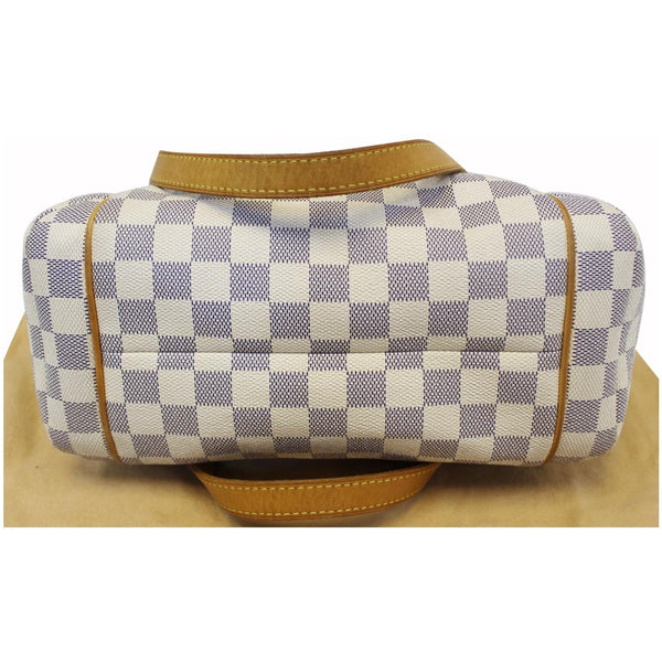 Lv Totally PM Damier Azur Shoulder Bag From Bottom