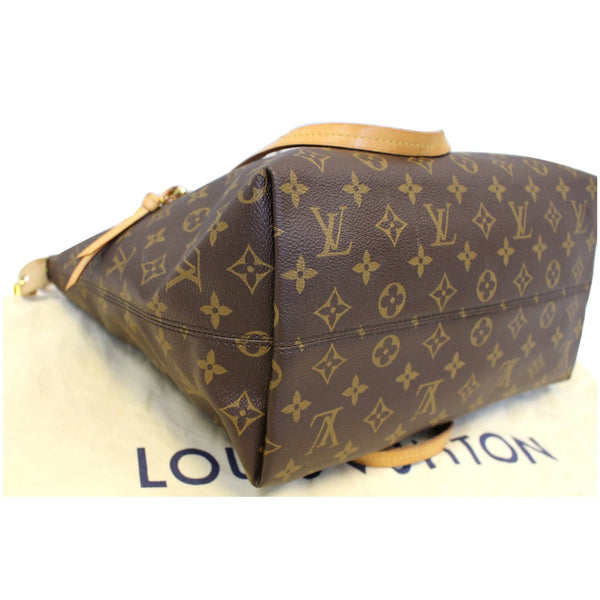 LOUIS VUITTON Iena MM Monogram Canvas Shoulder Bag Brown