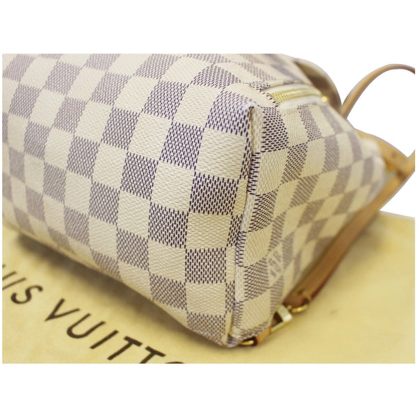 LOUIS VUITTON Sperone BB Damier Azur Backpack Bag White-US