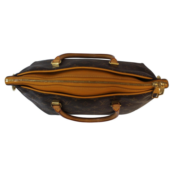 top view Lv Pallas zipper 2Way shoulder bag