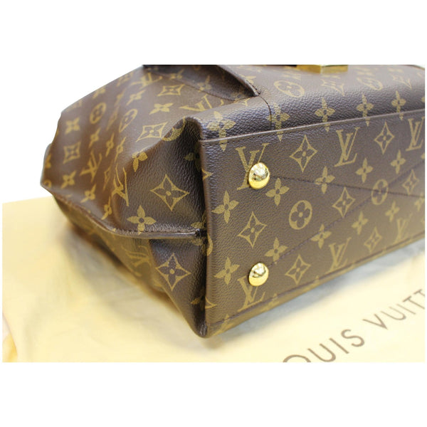 LOUIS VUITTON Metis Hobo Monogram Canvas Shoulder Bag Brown