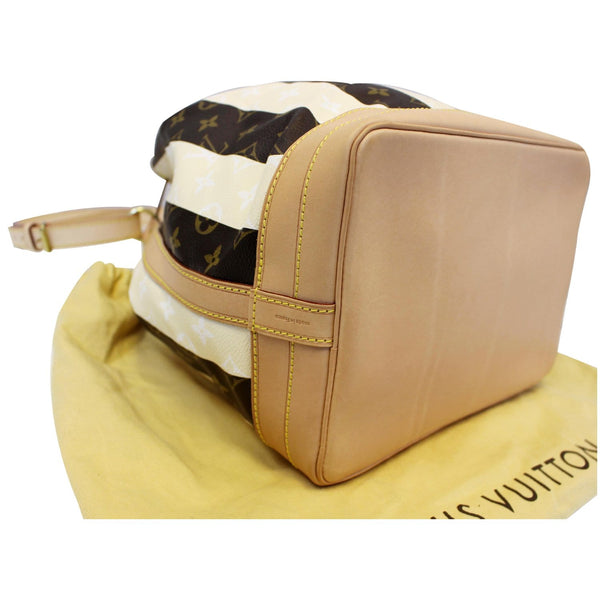 LOUIS VUITTON Noe Large Monogram Rayure Shoulder Bag-US