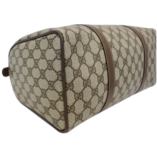 GUCCI GG Canvas Boston Satchel Bag Brown-US