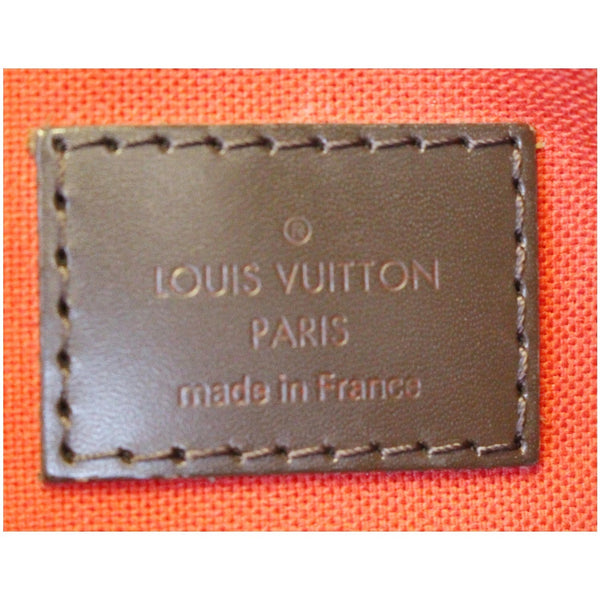 LOUIS VUITTON Bloomsbury PM Damier Ebene Crossbody Bag Brown