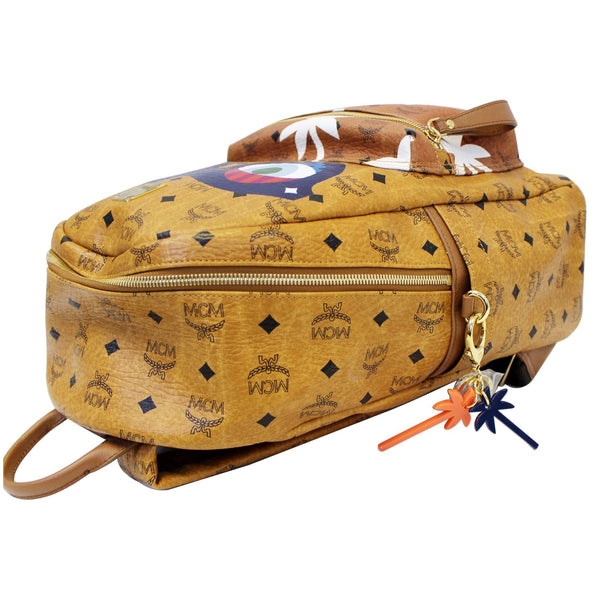 MCM Eyes On The Horizon Backpack Bag - side view