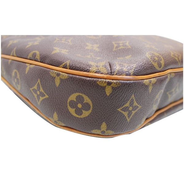 LOUIS VUITTON Odeon MM Monogram Canvas Shoulder Bag Brown
