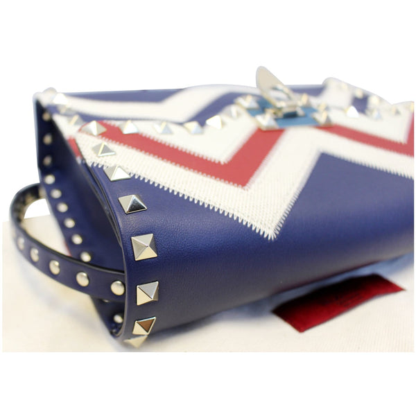 Valentino Chevron Motif Rockstud Crossbody Bag-US