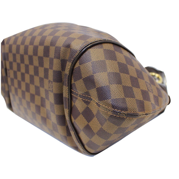 LOUIS VUITTON Sistina GM Damier Ebene Shoulder Handbag Brown-US
