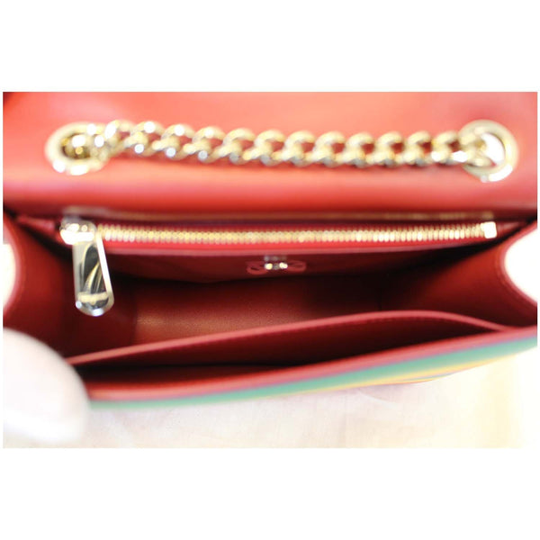 SALVATORE FERRAGAMO Vara Rainbow Leather Crossbody Bag-US