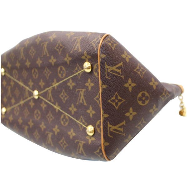 LOUIS VUITTON Tivoli GM Monogram Canvas Shoulder Bag Brown