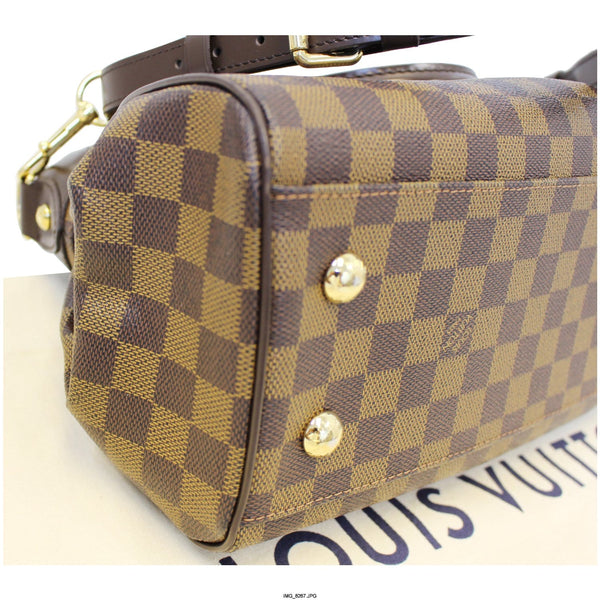 LOUIS VUITTON Trevi PM Damier Ebene Brown Shoulder Bag-US