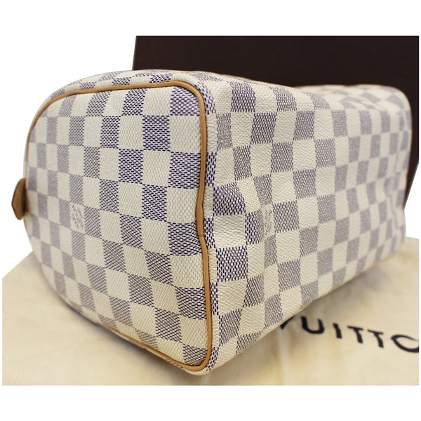 LOUIS VUITTON Speedy 25 Damier Azur Satchel Bag-US