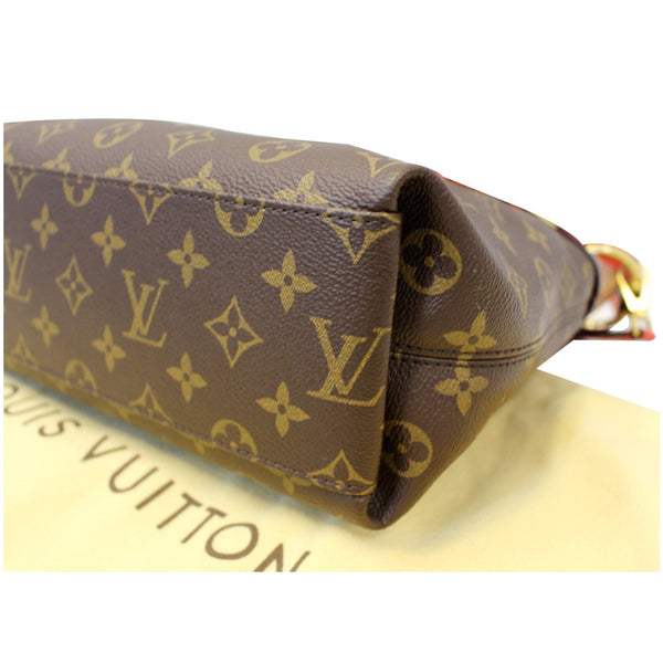 LOUIS VUITTON Tuileries Besace Monogram Canvas Shoulder Bag Caramel-US