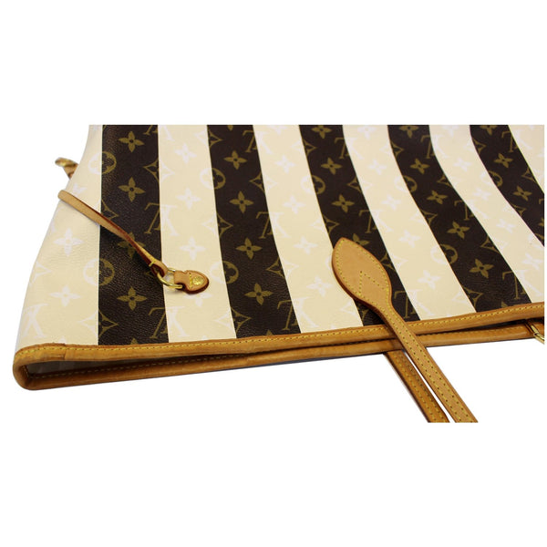 LOUIS VUITTON Neverfull XL Monogram Rayures Tote Bag Brown-US