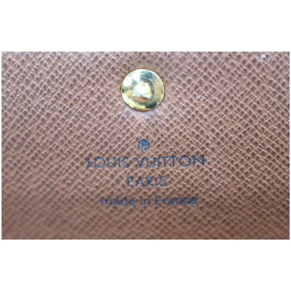LOUIS VUITTON Sarah Monogram Canvas Wallet Brown