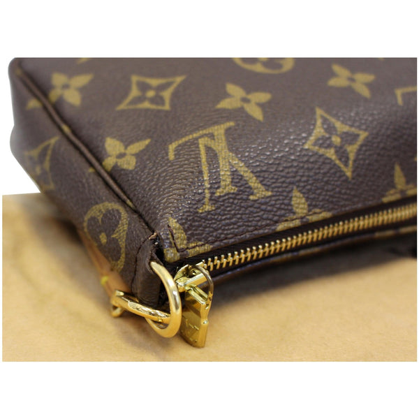 LOUIS VUITTON Pochette Accessoires Monogram Canvas Pouch Bag Brown-US