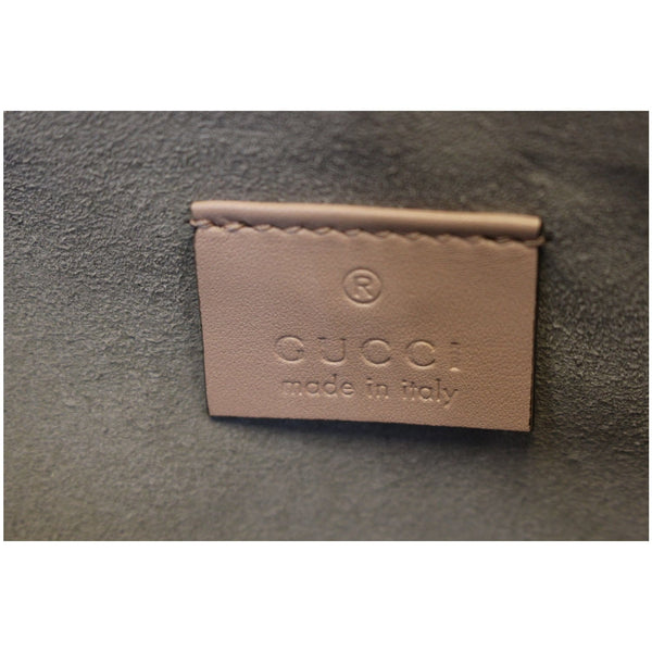 GUCCI GG Marmont Quilted Leather Zip Pouch Bag Pink