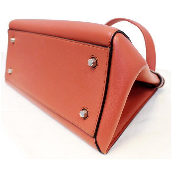 Celine Calfskin Leather Shoulder Bag-Bottom left view