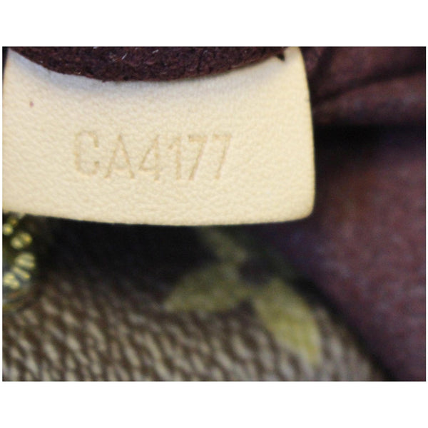 LOUIS VUITTON Montaigne MM Monogram Canvas Shoulder Bag Brown