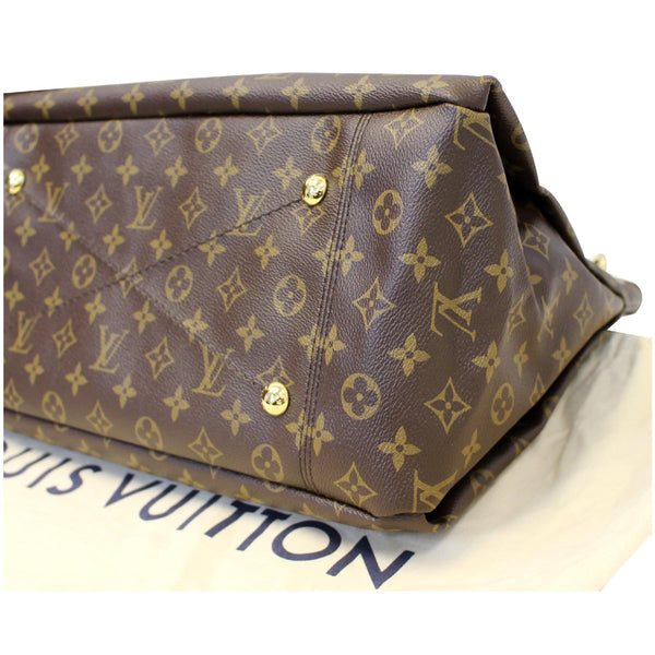 LOUIS VUITTON Artsy MM Monogram Canvas Shoulder Bag Brown-US