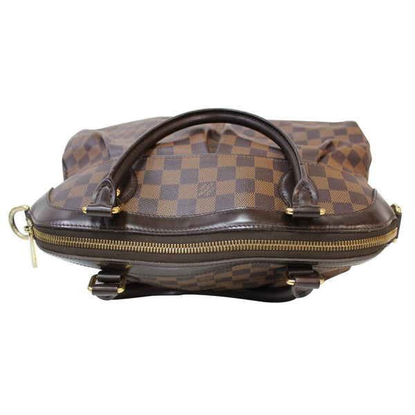 from top- LV Trevi GM Damier Ebene 2way style Bag