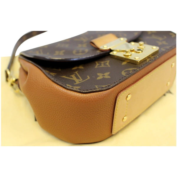 LOUIS VUITTON Eden PM Monogram Canvas Shoulder Bag Brown
