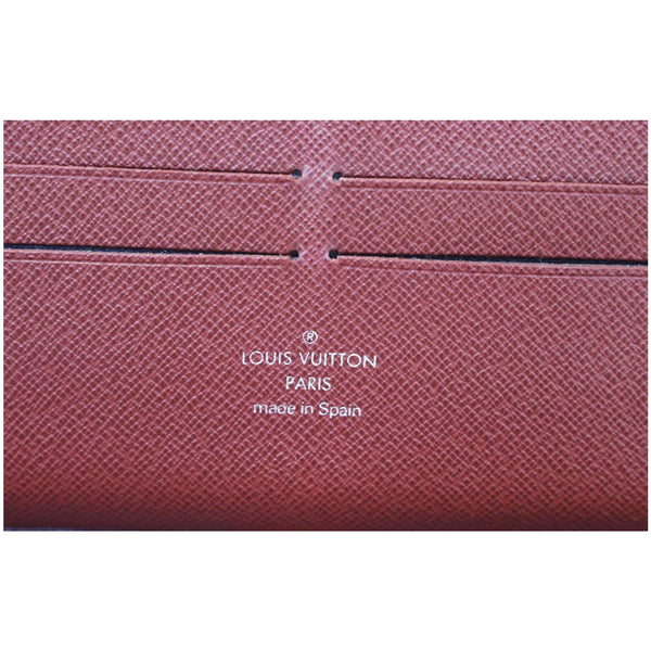 Louis Vuitton Zippy Wallet Organizer Epi Leather Red - lv logo