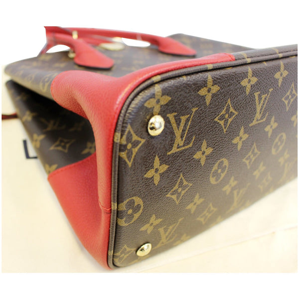 Louis Vuitton Flandrin Monogram Canvas Brass Studs