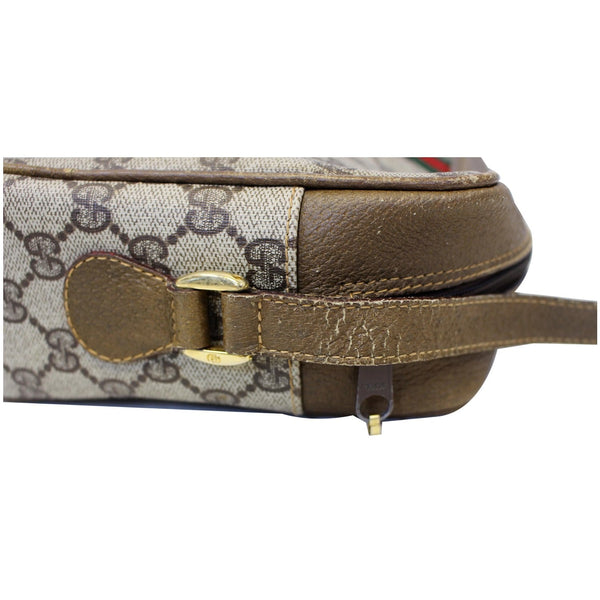 GUCCI GG Canvas Web Crossbody Bag Vintage Brown-US