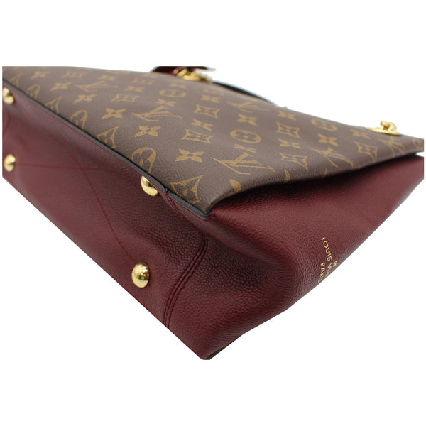 LOUIS VUITTON Surene MM Monogram Canvas Shoulder Bag Bordeaux