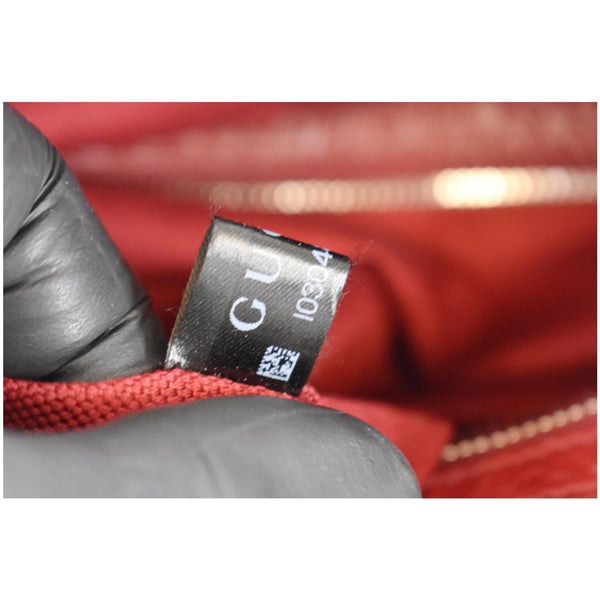 Gucci Soft Backpack Calfskin Leather Duffle Bag code