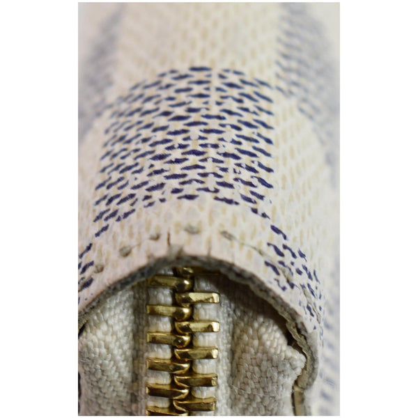 Louis Vuitton Damier Azur Zippy Wallet Pouch Women