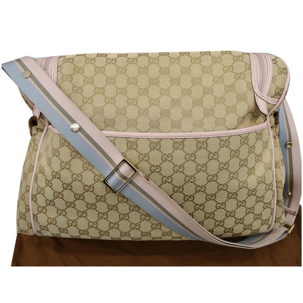 Gucci Large Diaper GG Supreme Canvas Shoulder Bag for women