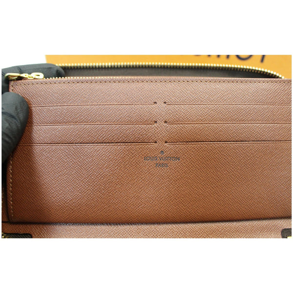 Louis Vuitton Monogram Canvas Zippy Long Wallet Slots