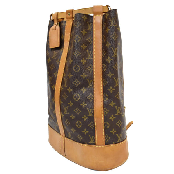 Preowned Lv Randonnee GM Monogram Canvas Backpack Bag