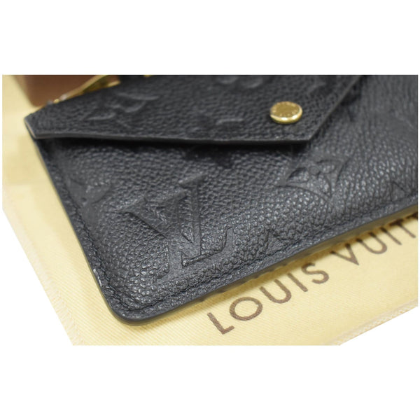 LOUIS VUITTON Recto Verso Monogram Empreinte Card Holder Black