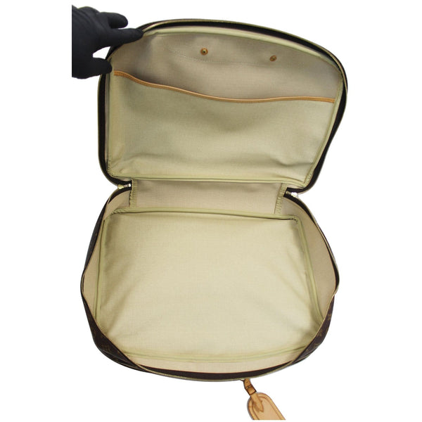 LOUIS VUITTON Alize 24 Heures Soft Suitcase Bag Brown