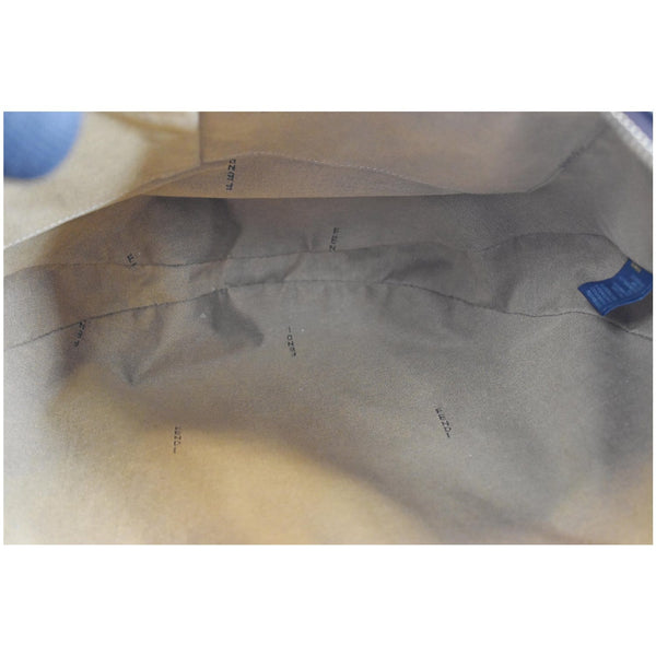 Fendi Half Moon Zucca Canvas Interior view bag