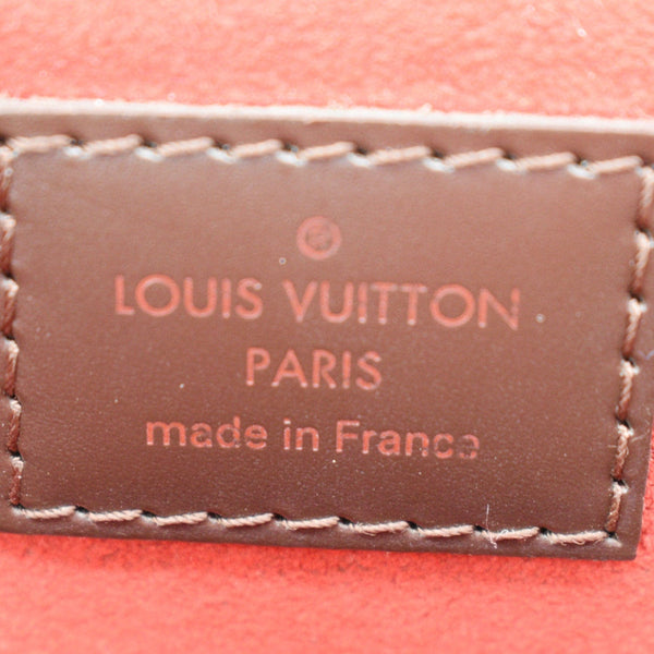 LOUIS VUITTON Trevi PM Damier Ebene Shoulder Bag Brown