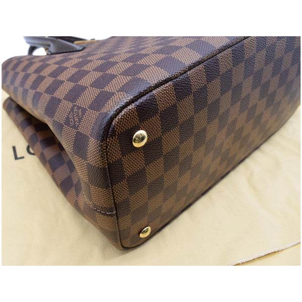 LOUIS VUITTON Kensington Damier Ebene Shoulder Bag Brown