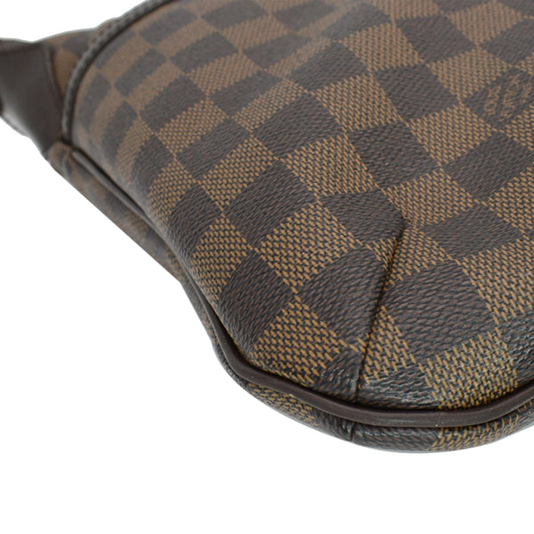 LOUIS VUITTON Bloomsbury PM Damier Ebene Crossbody Bag Brown