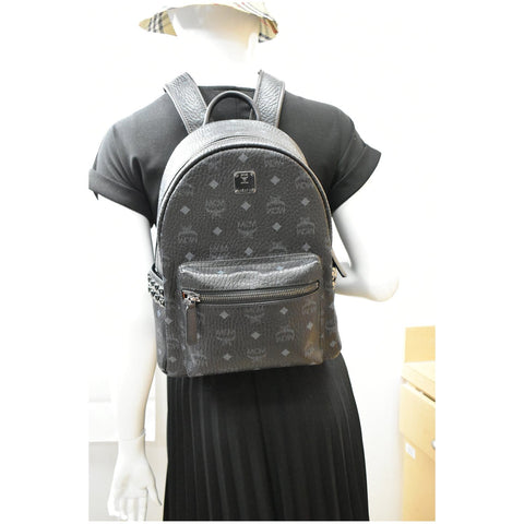 MCM Stark Classic Small Visetos Canvas Backpack Bag - DDH